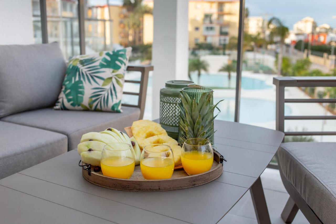 Sunny Apartment In Denia With Outdoor Swimming Pool And Garage Parking Place Included, 300M From The Sandy Beach Eksteriør bilde
